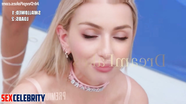 Candice Swanepoel deepfake takes part in a bukkake show with a huge amount of cum