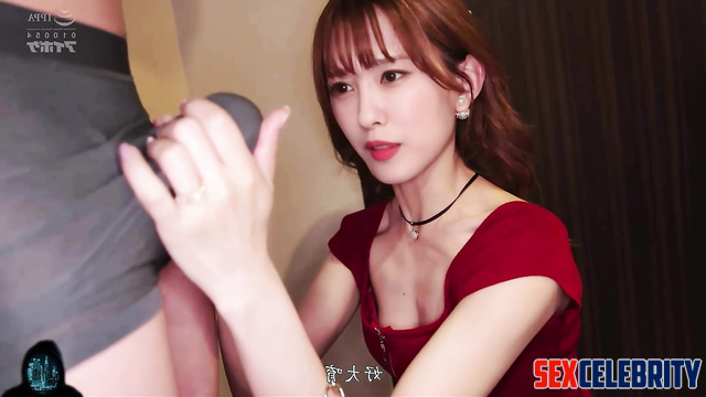 Beauty Hyomin T-ARA / 효민 연예인 섹스 invited you at home for a cute date, A.I.