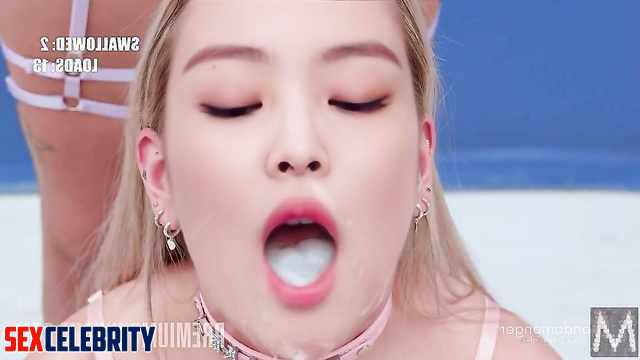 Blonde has a big talent (watch it in bukkake porn) - Jennie (제니 블랙핑크)