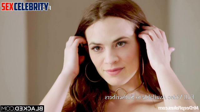 It's impossible not to moan with a bbc inside for her, Hayley Atwell A.I.