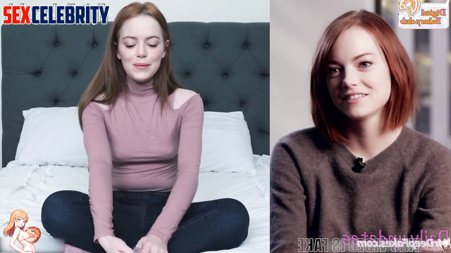 You will be in pleasant shock with exclusive Emma Stone's adult video