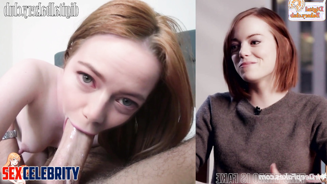 You will be in pleasant shock with exclusive Emma Stone's adult video