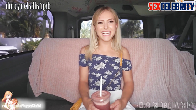 Awesome fuck in a fake taxi with AnnaSophia Robb (real fake)