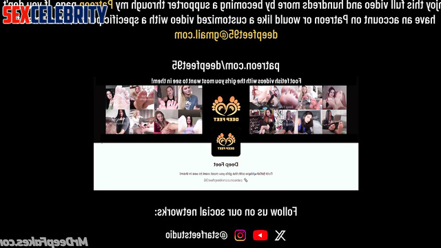 Megan Fox paid to have this done to her heels, artificial intelligence