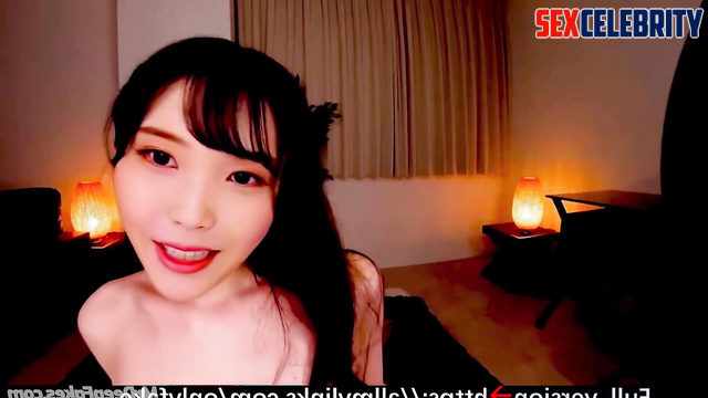 VR Porn 포르노 with IU 아이유 asking her lover to fuck her like an insatiable slut