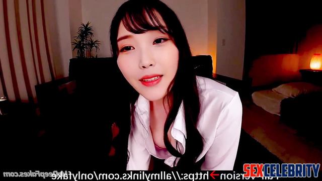 VR Porn 포르노 with IU 아이유 asking her lover to fuck her like an insatiable slut