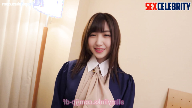 Fake Shiori Kubo (久保史緒里 乃木坂46) did it hotly after school