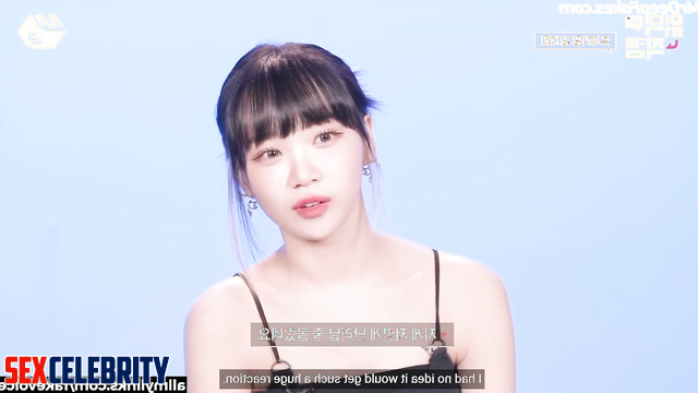 She told everybody about her hot fuck in hospital, Chaewon 채원 아이즈원 A.I.