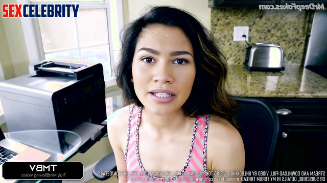 He fucked his stepdaughter when his wife was in the house, fake Zendaya
