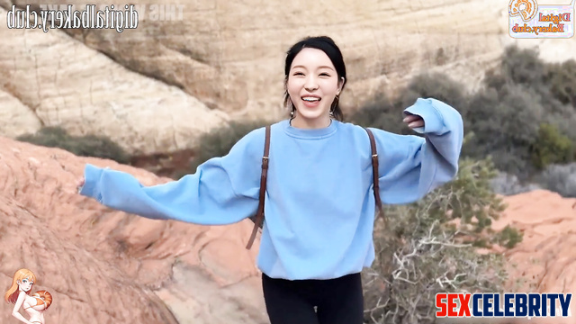 Nice fuck after long car trip - YooA OH MY GIRL deepfake porn 유아 연예인 섹스