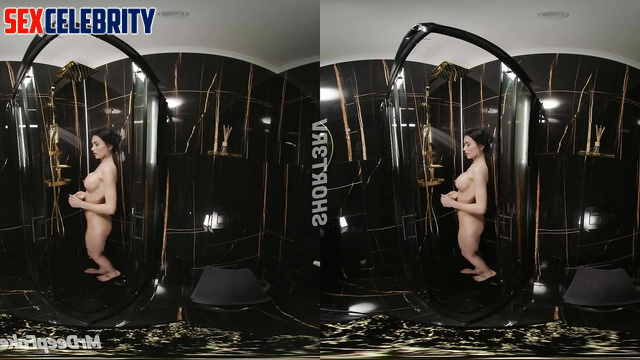 She wants you to watch her solo in the bathroom, Megan Fox in fake porn