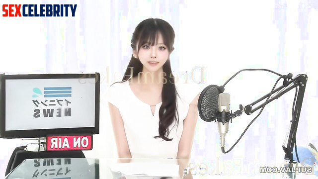 Something strange happened to her while news reading, ai Sullyoon 설윤 엔믹스