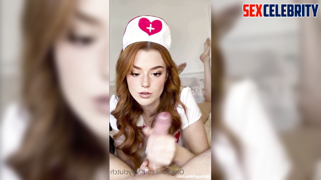 Lustful nurse Hannah Stein came to you to have fun, hospital sex scenes