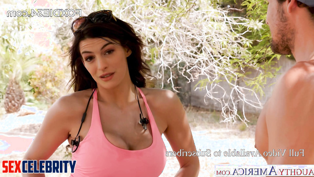 Stepson adores huge tits his slutty mommy, Anne Hathaway face swap