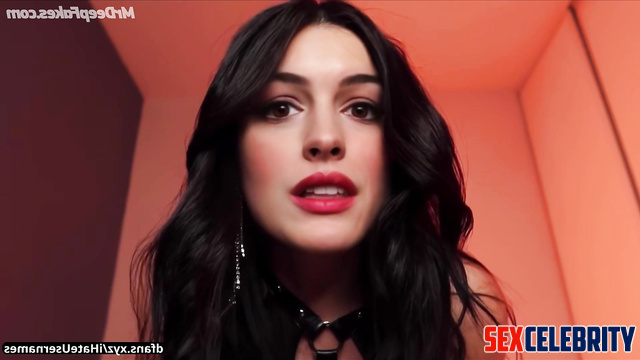 Hot MILF mommy Anne Hathaway deepfake dirty talk and POV sex with you