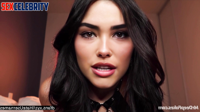 Madison Beer making titsjob to a dildo and wanting to fuck you, fakeapp