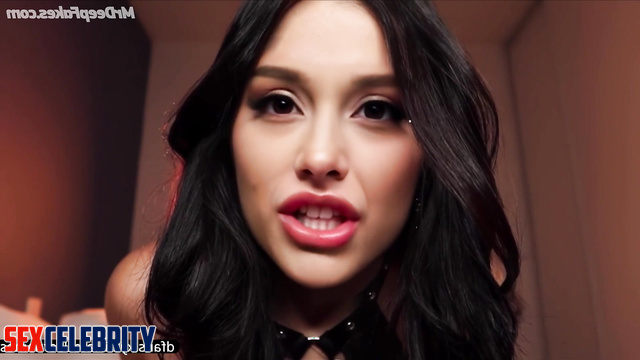 POV Ariana Grande deepfake your slut mommy teases big tits makes titfuck blowjob