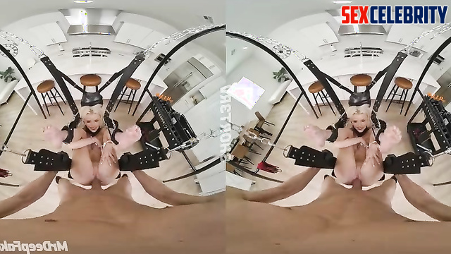 He fucked her for about 5 hours on the sex swing, fake Anya Taylor-Joy