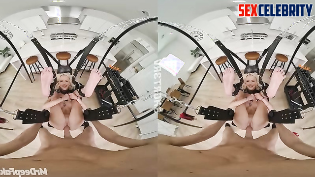 He fucked her for about 5 hours on the sex swing, fake Anya Taylor-Joy