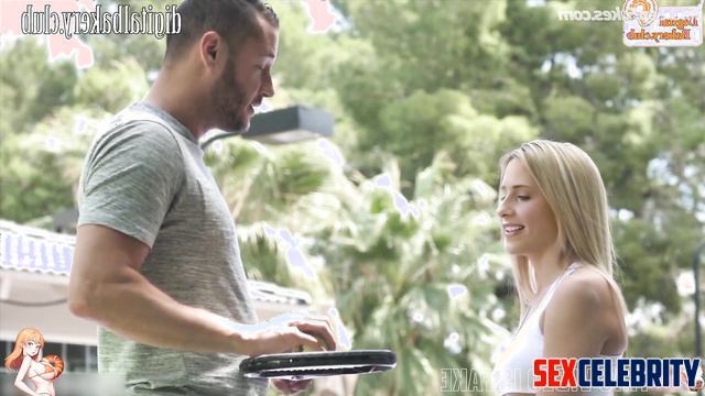 Sarah Michelle Gellar real fake seduces her trainer and gets a fat cock in her pussy