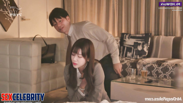 Kazuha LE SSERAFIM fake got drunk and seduced by a colleague at work to fuck hard 카즈하 르세라핌