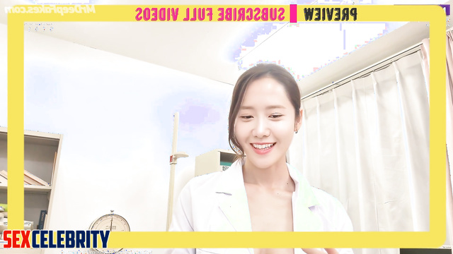 (윤아 소녀시대) Yoona in fake celeb porn - dr will try her sex technique on you