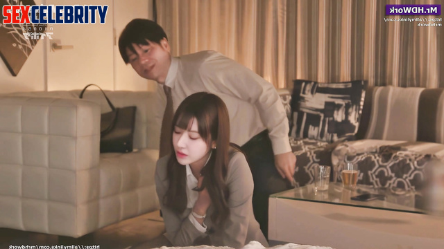 Business negotiations did not go according to plan, fake Sakura 사쿠라 아이즈원