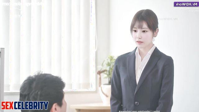 Business negotiations did not go according to plan, fake Sakura 사쿠라 아이즈원