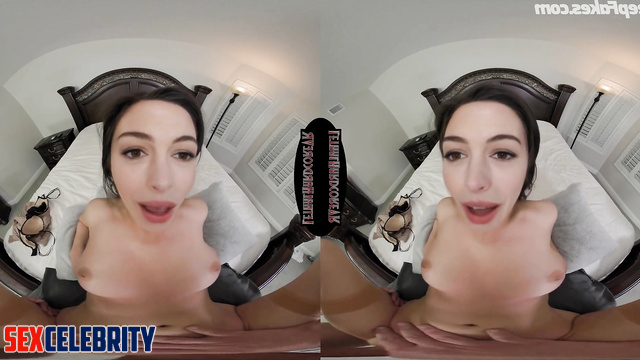 Anne Hathaway deepfake is shy but really wants to fuck you