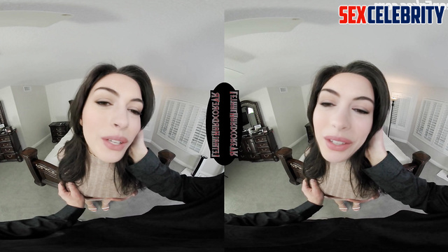 Anne Hathaway deepfake is shy but really wants to fuck you