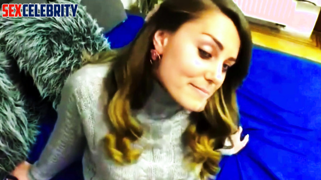 You spanked Kate Middleton deepfake ass and fucked her mouth