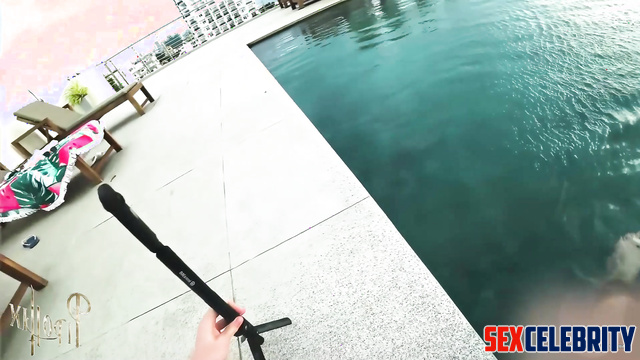 Natalie Portman made blowjob at her fucker's private villa / real fake