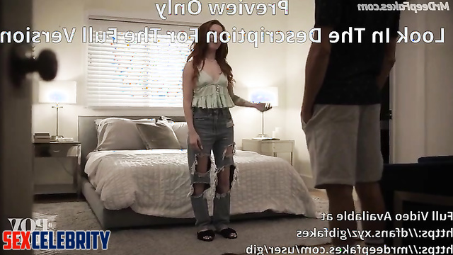 Your stepsister Gillian Anderson face swap really wants your cock