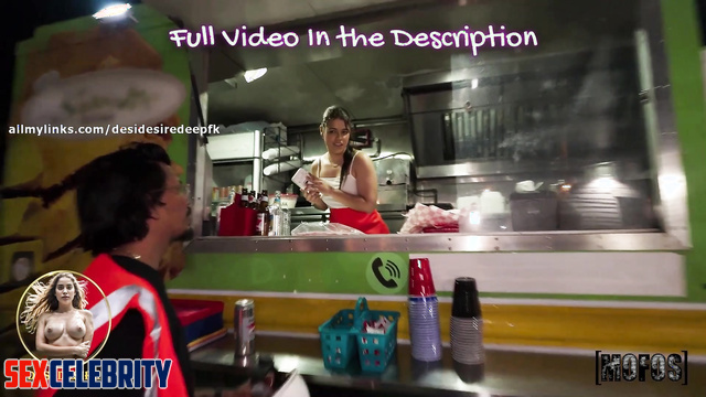 Face swap Michelle Rodriguez - Taco Food Truck
