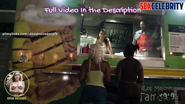 Face swap Michelle Rodriguez - Taco Food Truck