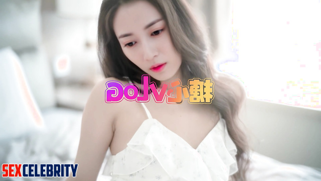 His small penis cumed her cute shaved pussy / Chen Yuqi ai 陈钰琪 充满激情的性爱