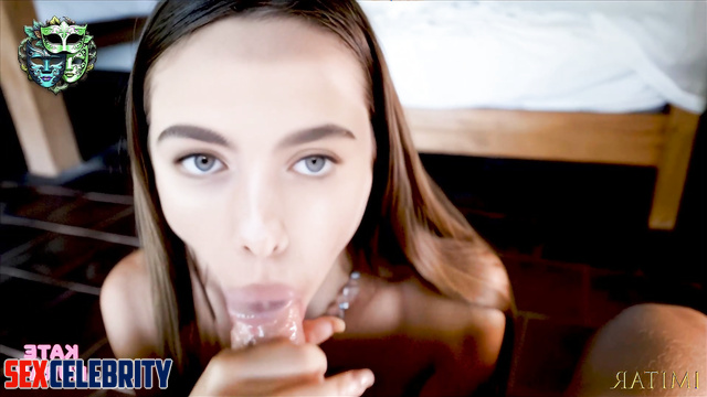 Your cock drives her crazy, Margaret Qualley can't control herself, ai