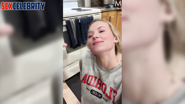 She always eats sperm as dessert / Scarlett Johansson in deepfake erotic