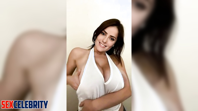 AI Salma Hayek is proud of her boobs