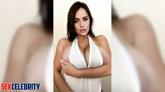 AI Salma Hayek is proud of her boobs