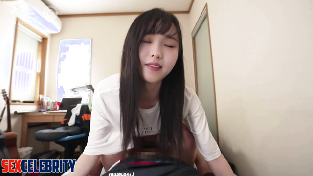 (카리나 에스파) he accidentally cumed on her stomach, Karina smart face change