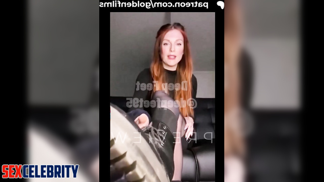 A.I. Julianne Moore - Stinky Boots and Black Nylon Feet (JOI)