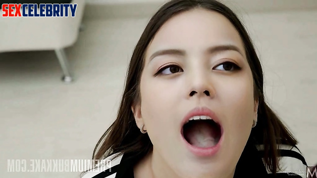 (박지효 트와이스) Jihyo deep learning program - her mouth was defiled