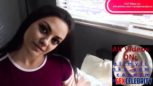 Real Fake Mila Kunis gave the best blowjob