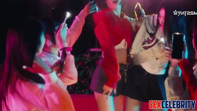 Dissolute movements on stage and in bed, IVE (아이브 어른들의 비디오) face swap pmv