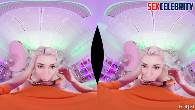 Alanah Pearce fakeapp POV VR in heels and fishnets is waiting for your cock in her anal