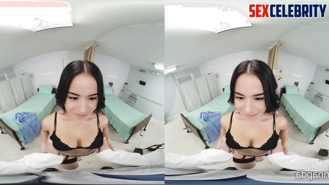Blowjob to a plastic surgeon for new boobs, fake Pokimane