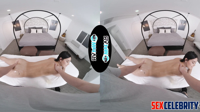 Hailee Steinfeld porn POV VR massage in oil, dirty talk & pussy fucking with a thick cock