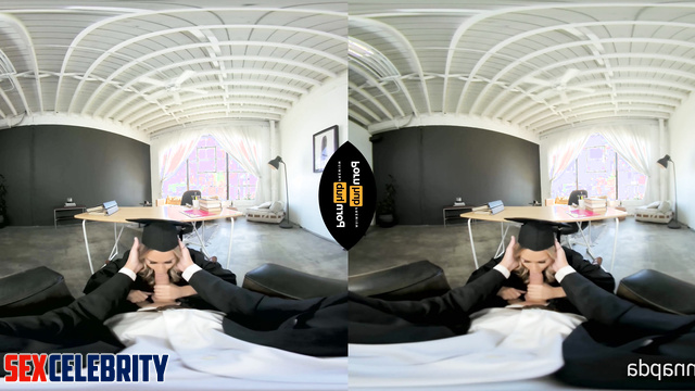 Graduate Hailee Steinfeld fake POV VR celebrates graduation with hot sex