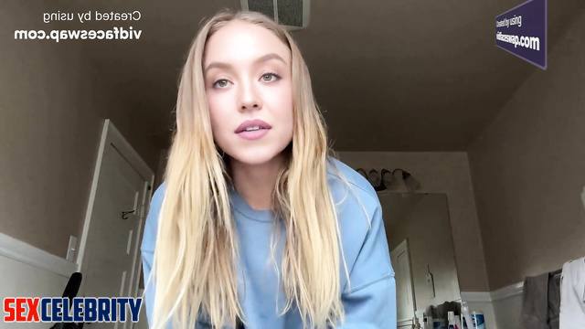 Squirting (Fake) Sydney Sweeney Almost Caught In Parents Bathroom